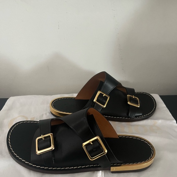 Chloe Slides Sandals - Picture 3 of 9